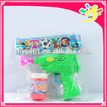 Игрушка с фрикционным пузырьковым пистолетом, мигающий пистолет-пузырь для детей с пузырьковой водой